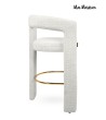 MaMaison krzesło barowe LOGAN białe