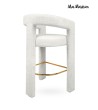 MaMaison krzesło barowe LOGAN białe