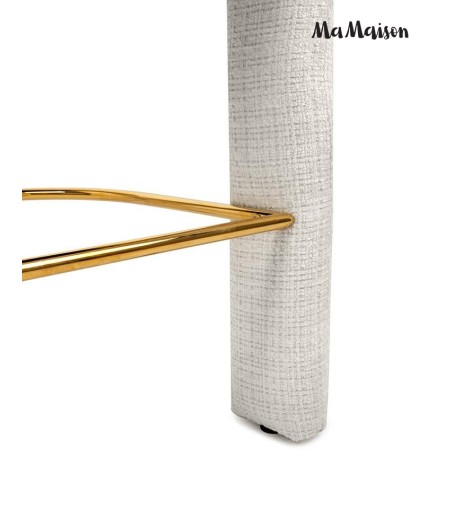 MaMaison krzesło barowe LOGAN białe