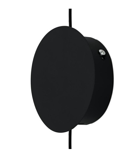 MOOSEE lampa ścienna FLUSSO WALL czarna