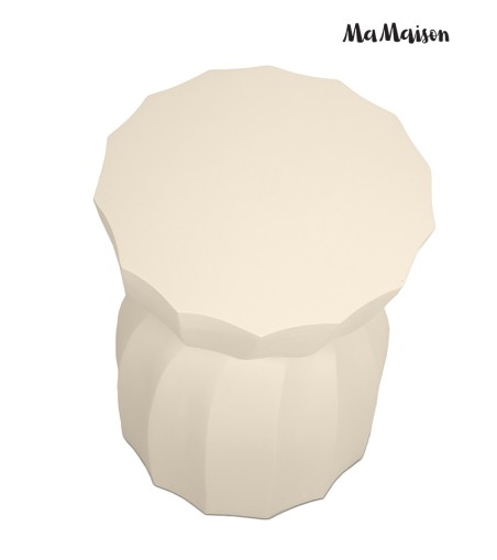 MaMaison stolik ROLLING 35 beżowy /       drewno