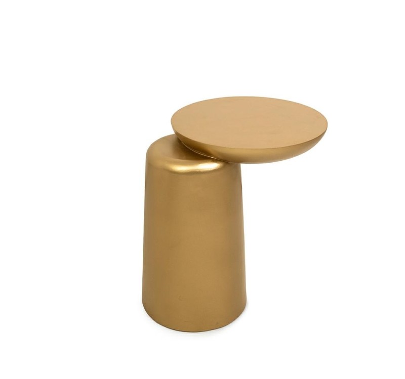 MaMaison stolik ELIAS 41 złoty / drewno