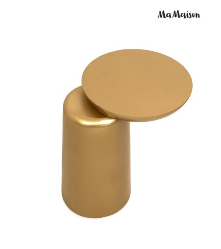 MaMaison stolik ELIAS 41 złoty / drewno