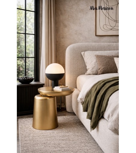 MaMaison stolik ELIAS 41 złoty / drewno