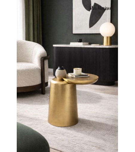 MaMaison stolik ELIAS 41 złoty / drewno