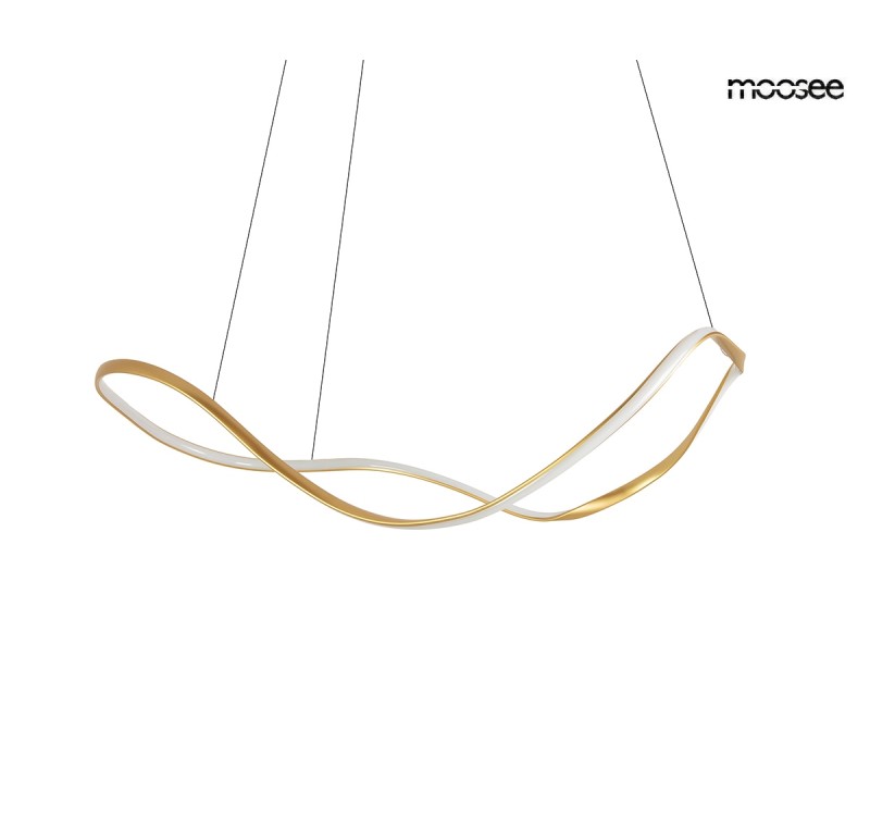MOOSEE lampa wisząca WAVES 60 złota