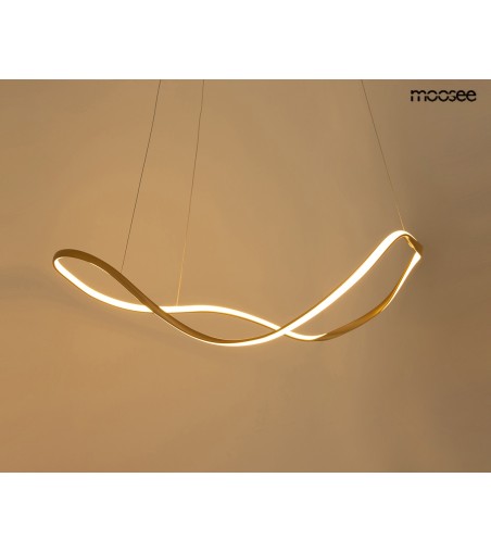 MOOSEE lampa wisząca WAVES 60 złota