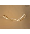 MOOSEE lampa wisząca WAVES 60 złota