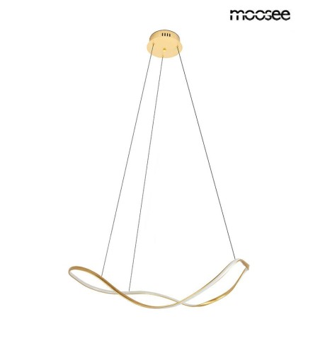 MOOSEE lampa wisząca WAVES 60 złota