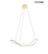 MOOSEE lampa wisząca WAVES 60 złota