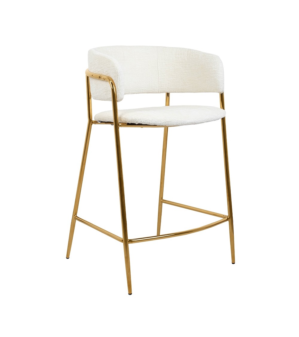 Krzesło barowe DELTA 65 białe