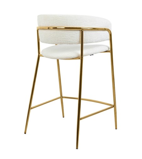 Krzesło barowe DELTA 65 białe