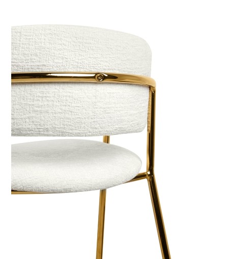 Krzesło barowe DELTA 65 białe