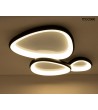 MOOSEE lampa sufitowa / plafon AREA 3     czarna