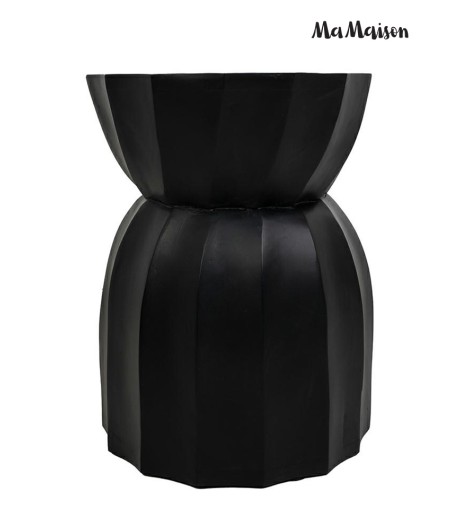 MaMaison stolik ROLLING 35 czarny /       drewno