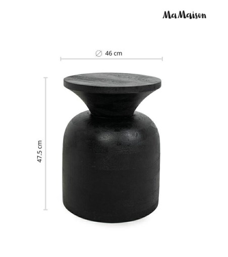 MaMaison stolik BISATO 35 czarny