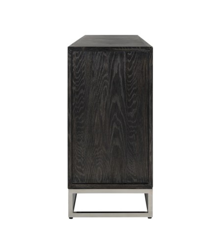 RICHMOND komoda BLACKBONE SILVER - 4 drzwiowa