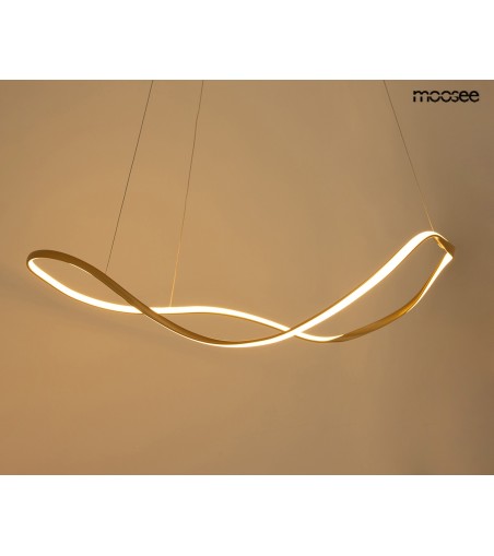 MOOSEE lampa wisząca WAVES 100 złota
