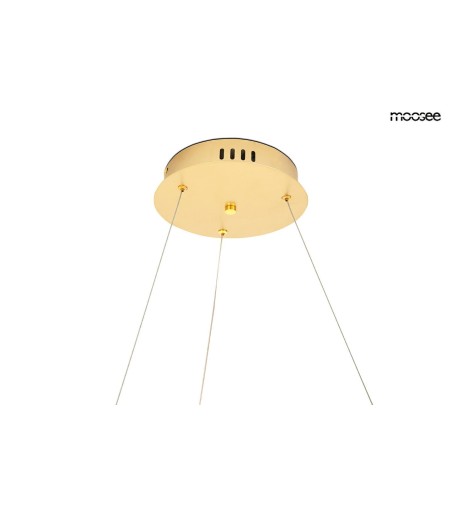 MOOSEE lampa wisząca WAVES 100 złota