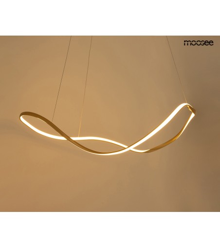 MOOSEE lampa wisząca WAVES 80 złota