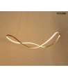 MOOSEE lampa wisząca WAVES 80 złota