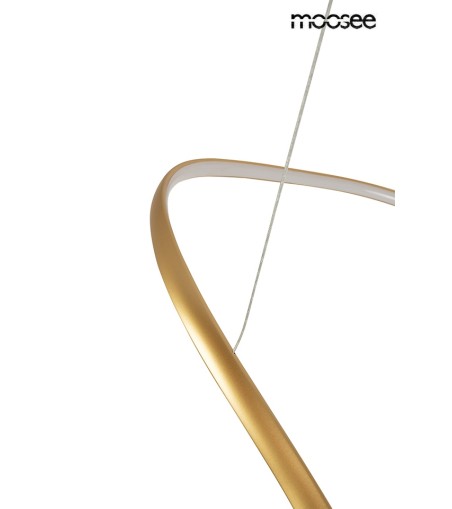 MOOSEE lampa wisząca WAVES 80 złota