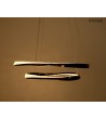 MOOSEE lampa wisząca ANILLO 2 czarny      chrom