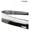 MOOSEE lampa wisząca ANILLO 2 czarny      chrom