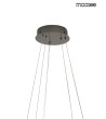 MOOSEE lampa wisząca ANILLO 2 czarny      chrom