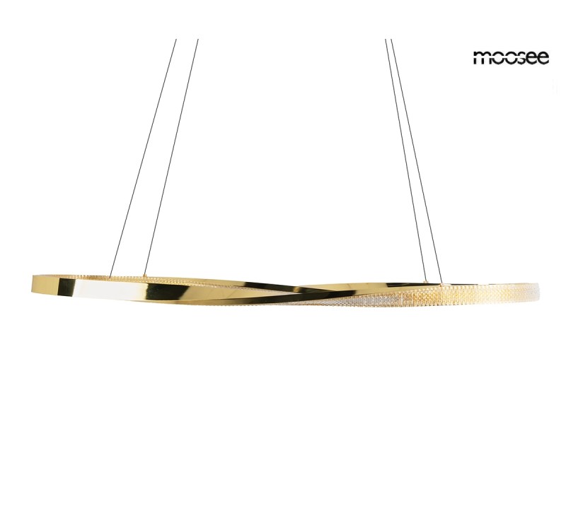 MOOSEE lampa wisząca ANILLO 120 złota