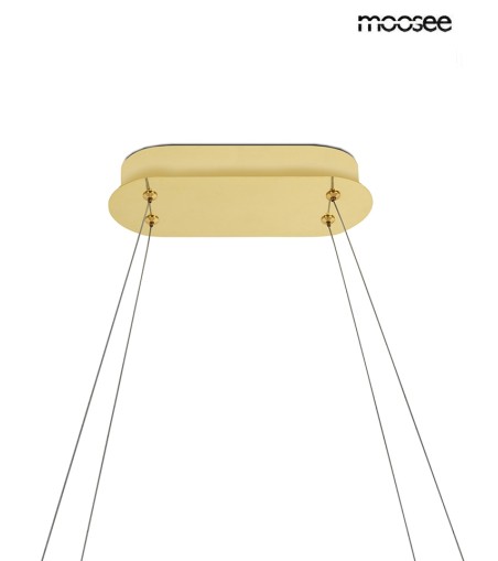 MOOSEE lampa wisząca ANILLO 120 złota