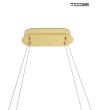 MOOSEE lampa wisząca ANILLO 120 złota