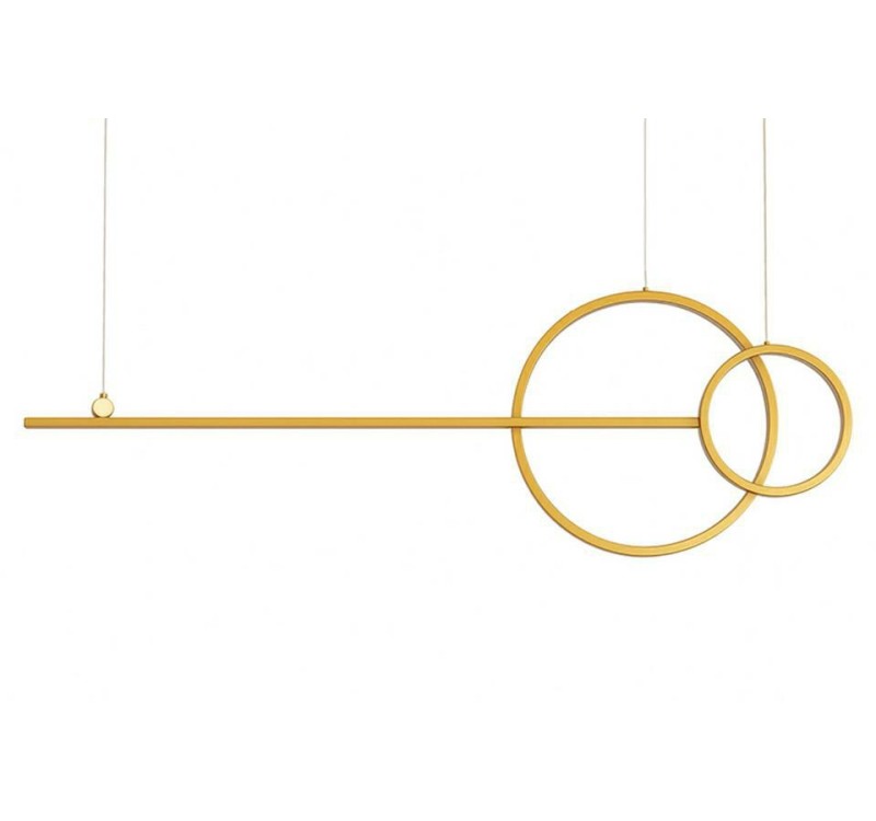 MOOSEE lampa wisząca RAGE złota