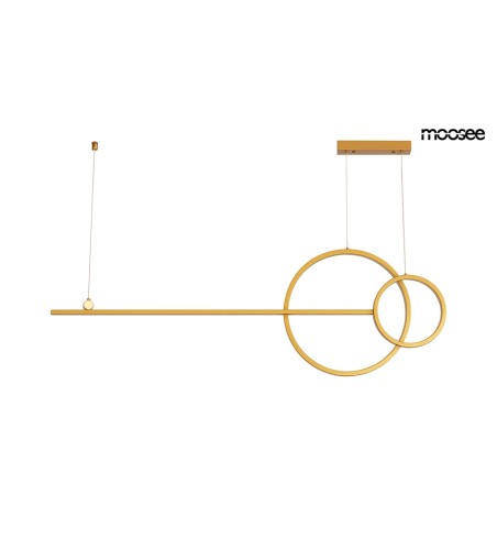MOOSEE lampa wisząca RAGE złota