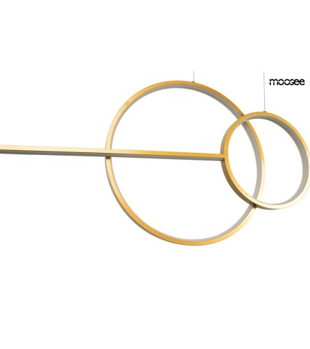 MOOSEE lampa wisząca RAGE złota
