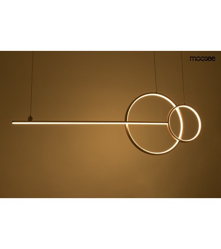 MOOSEE lampa wisząca RAGE złota