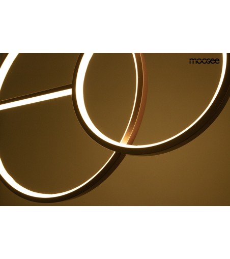 MOOSEE lampa wisząca RAGE złota