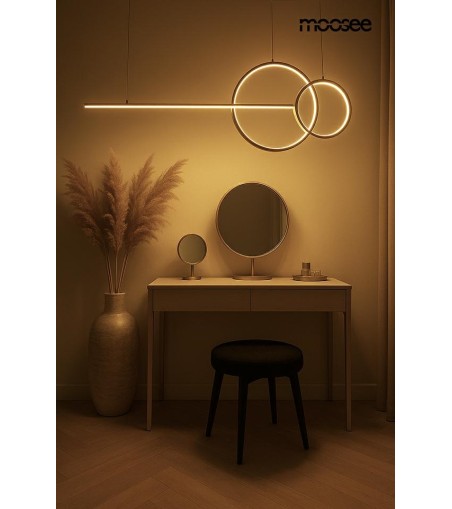 MOOSEE lampa wisząca RAGE złota