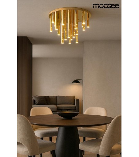 MOOSEE lampa sufitowa / plafon ORGANO 60  złota