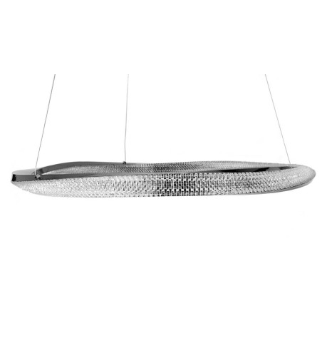 MOOSEE lampa wisząca ANILLO 80 czarny     chrom