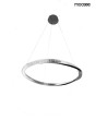 MOOSEE lampa wisząca ANILLO 80 czarny     chrom