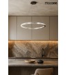 MOOSEE lampa wisząca ANILLO 80 czarny     chrom