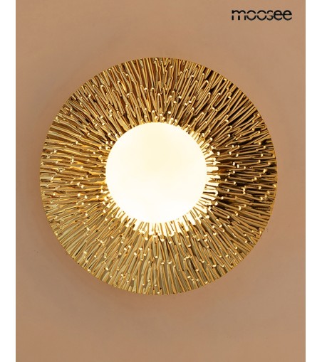 MOOSEE lampa ścienna SOUL 30 złota