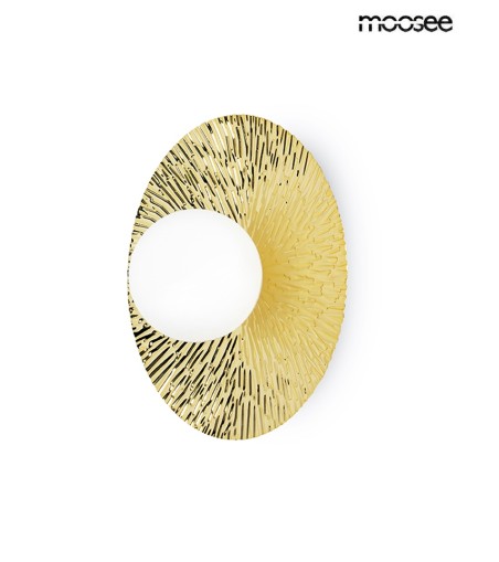 MOOSEE lampa ścienna SOUL 30 złota