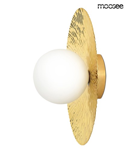 MOOSEE lampa ścienna SOUL 30 złota