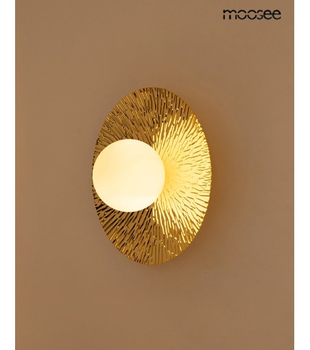 MOOSEE lampa ścienna SOUL 20 złota