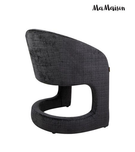 MaMaison krzesło SHELLY czarne