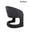 MaMaison krzesło SHELLY czarne