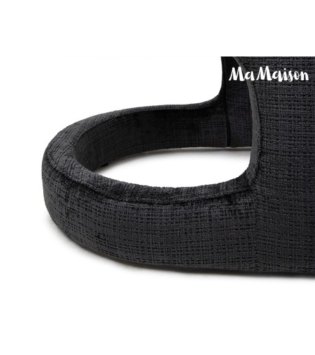 MaMaison krzesło SHELLY czarne