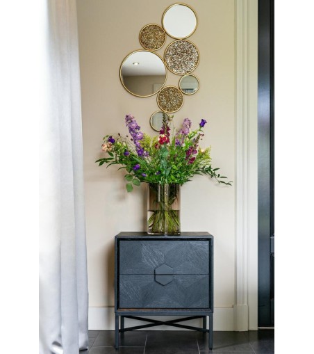 RICHMOND komoda BLAX - 2 szuflady